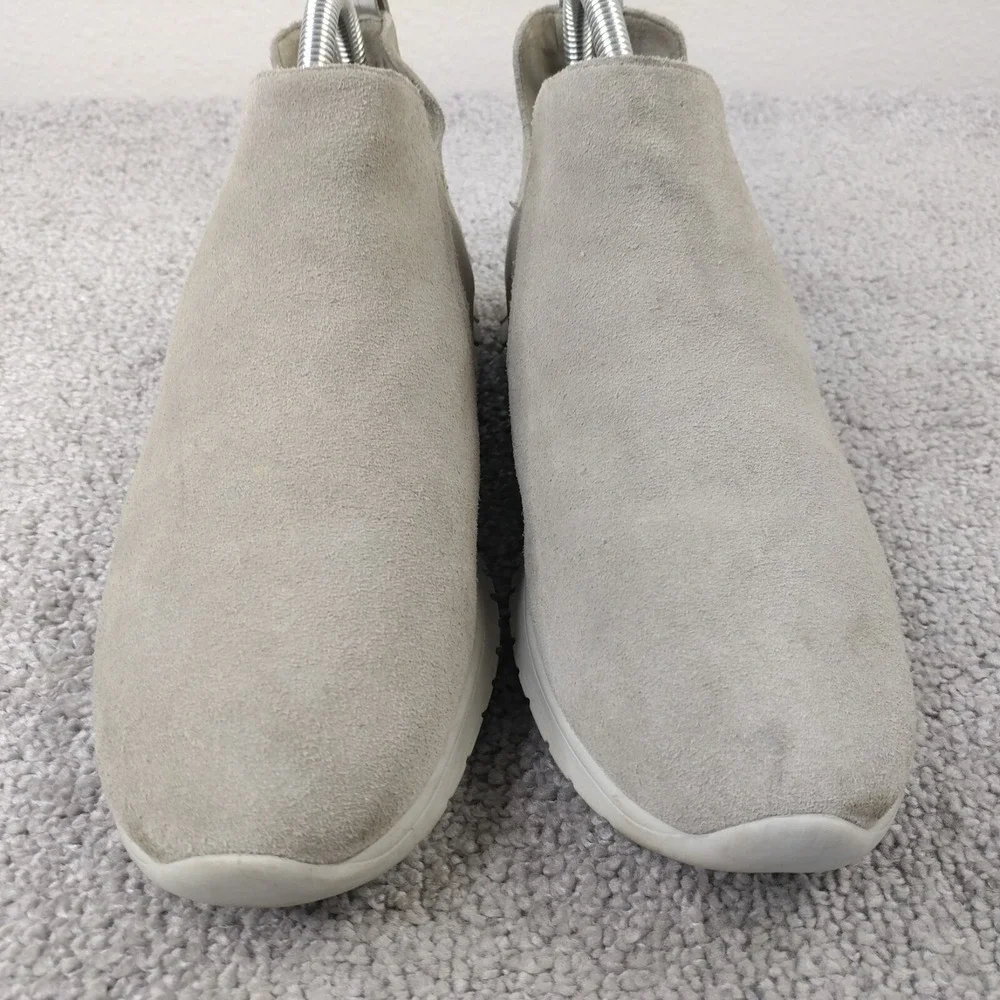 Cole Haan Zerogrand Womens 8 Gray Suede Slip On Ankle Boots W12323